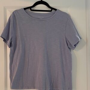 Eileen Fisher Crewneck Short-Sleeve Tee